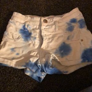 Tye dyed shorts